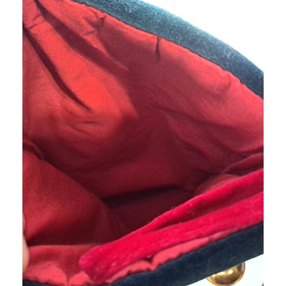 Unbranded Christmas Stocking Red Green Jiingle Bells Sequins Beading - Picture 7 of 8